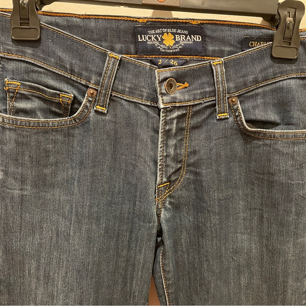 Lucky Brand “Charlie Flare” Bell Bottom Jeans, size 2.